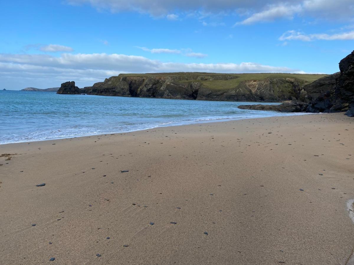 Polrunny Farm Seaberry Cottage With A Sea View And Log Burner Boscastle Bagian luar foto