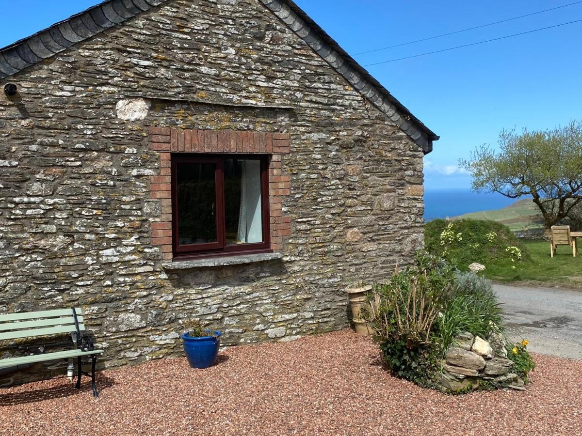 Polrunny Farm Seaberry Cottage With A Sea View And Log Burner Boscastle Bagian luar foto